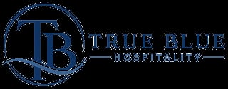 True Blue Hospitality logo with initials TB in a circular design